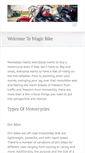 Mobile Screenshot of magicbike.net